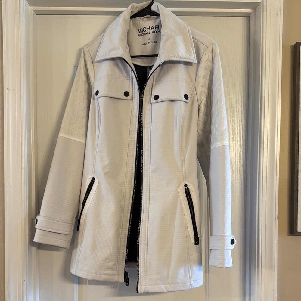 Michael Kors Women's Light Gray Ski Jacket